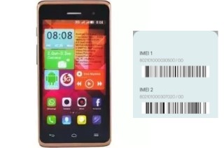 Comment voir le code IMEI dans G5001 Space