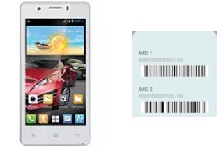 Comment voir le code IMEI dans Pioneer P4