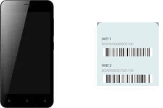 Comment voir le code IMEI dans Pioneer P5 Mini