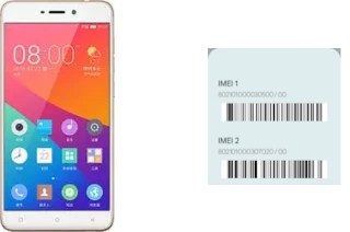 Comment voir le code IMEI dans Gionee S5