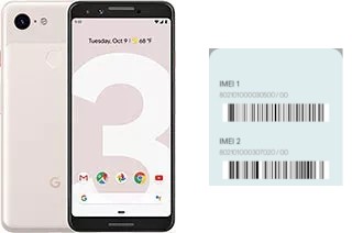 Comment voir le code IMEI dans Pixel 3