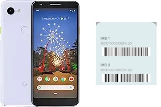 Comment voir le code IMEI dans Pixel 3a XL