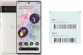 Comment voir le code IMEI dans Pixel 6 Pro