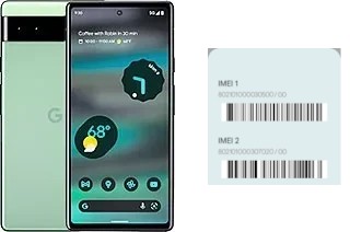 Comment voir le code IMEI dans Pixel 6a