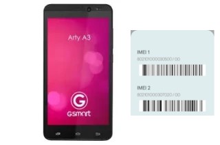 Comment voir le code IMEI dans GSmart Arty A3