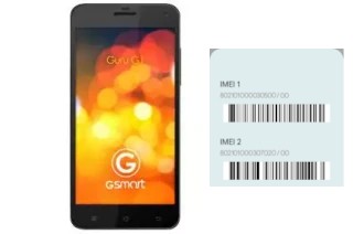 Comment voir le code IMEI dans GSmart Guru G1