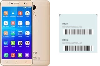 Comment voir le code IMEI dans Haier L7