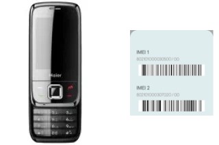 Comment voir le code IMEI dans Haier U60