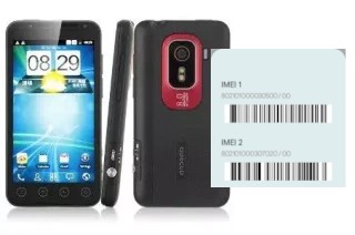 Comment voir le code IMEI dans H5500