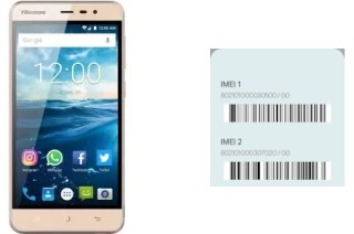 Comment voir le code IMEI dans HiSense F10