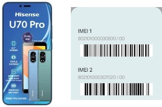 Comment voir le code IMEI dans U70 Pro