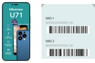 Comment voir le code IMEI dans HiSense U71