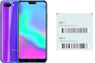 Comment voir le code IMEI dans Honor 10