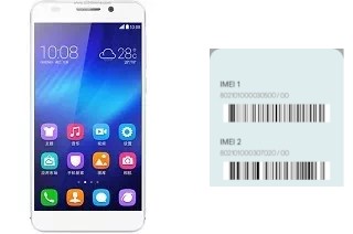 Comment voir le code IMEI dans Honor 6