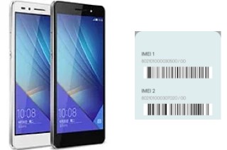 Comment voir le code IMEI dans Honor 7