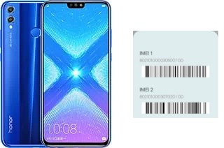 Comment voir le code IMEI dans Honor 8X