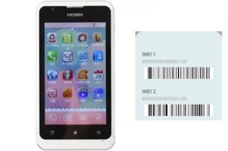 Comment voir le code IMEI dans Hosin U6