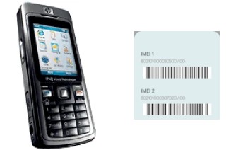 Comment voir le code IMEI dans iPAQ 514