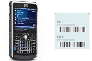 Comment voir le code IMEI dans iPAQ 910c