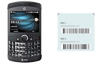 Comment voir le code IMEI dans iPAQ Glisten