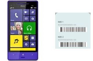 Comment voir le code IMEI dans HTC 8XT