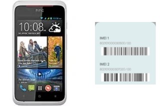 Comment voir le code IMEI dans Desire 210 dual sim