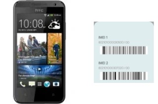 Comment voir le code IMEI dans Desire 300