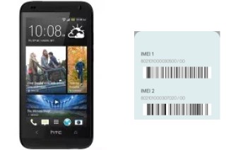 Comment voir le code IMEI dans Desire 601