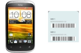 Comment voir le code IMEI dans Desire C