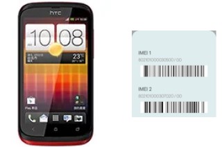 Comment voir le code IMEI dans Desire Q