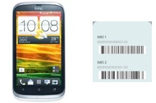 Comment voir le code IMEI dans Desire V