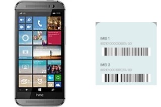 Comment voir le code IMEI dans One (M8) for Windows (CDMA)