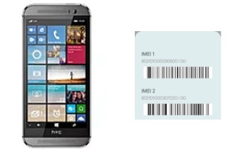 Comment voir le code IMEI dans One (M8) for Windows