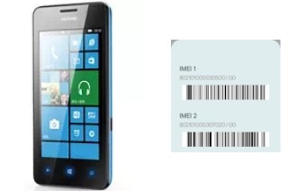 Comment voir le code IMEI dans Ascend W2