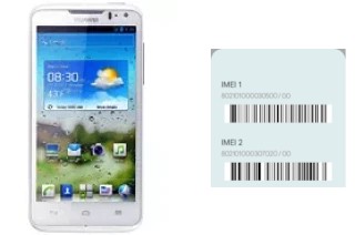 Comment voir le code IMEI dans Ascend D quad XL