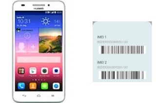 Comment voir le code IMEI dans Ascend G620s