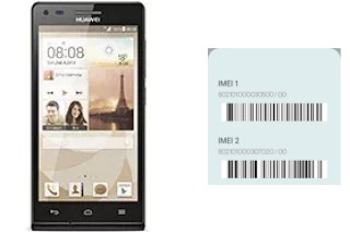 Comment voir le code IMEI dans Ascend P7 mini