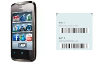 Comment voir le code IMEI dans Ascend Y200