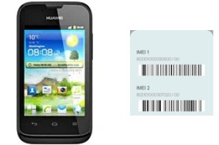 Comment voir le code IMEI dans Ascend Y210D