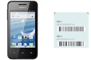 Comment voir le code IMEI dans Ascend Y220