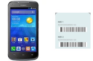 Comment voir le code IMEI dans Ascend Y520