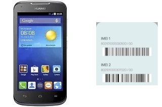 Comment voir le code IMEI dans Ascend Y540