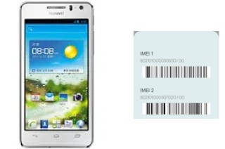 Comment voir le code IMEI dans Ascend G600