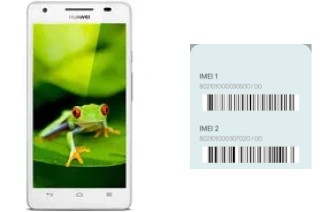 Comment voir le code IMEI dans Honor 3