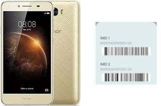 Comment voir le code IMEI dans Honor 5A