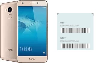 Comment voir le code IMEI dans Honor 5c