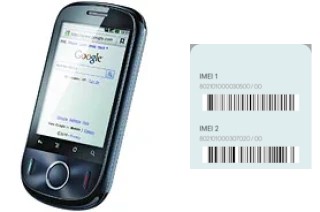 Comment voir le code IMEI dans U8150 IDEOS