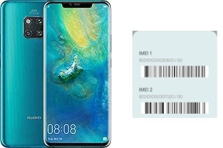 Comment voir le code IMEI dans Mate 20 Pro