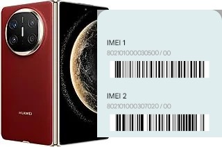 Comment voir le code IMEI dans Mate X6