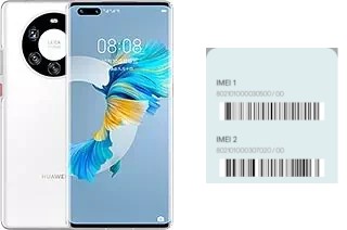 Comment voir le code IMEI dans Mate 40 Pro+